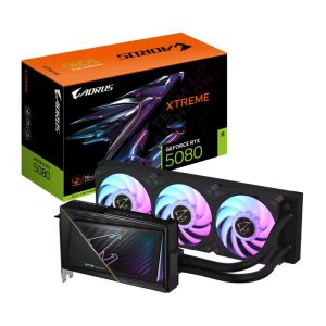 کارت گرافیک گیگابایت مدل GIGABYTE VGA AORUS GeForce RTX 5080 XTREME WATERFORCE 16G