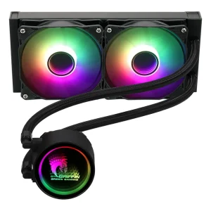 خنک کننده پردازنده گرین مدل FAN CPU GLC 240-ARGB ECO