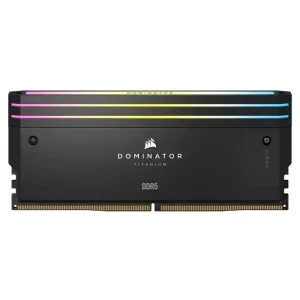 رم دسکتاپ کورسیر مدل CORSAIR DOMINATOR TITANIUM RGB 48GB DDR5 DRAM 6600MHz CL32