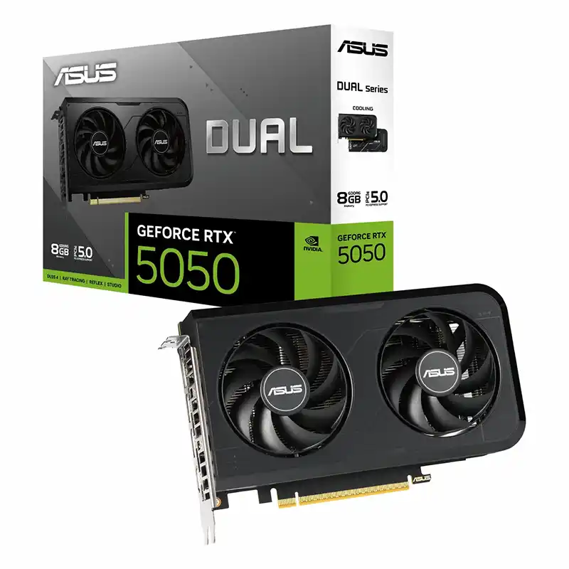 کارت گرافیک ایسوس مدل Asus Dual GeForce RTX 5050 OC 8GB-4